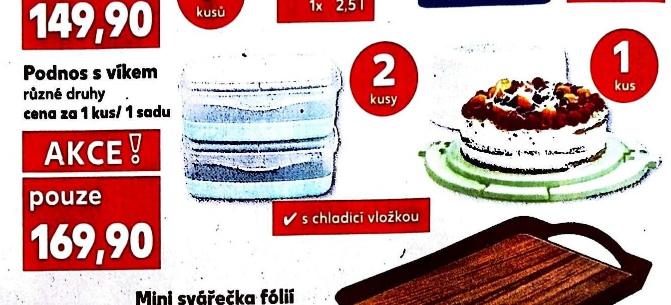 Podnos s víkem