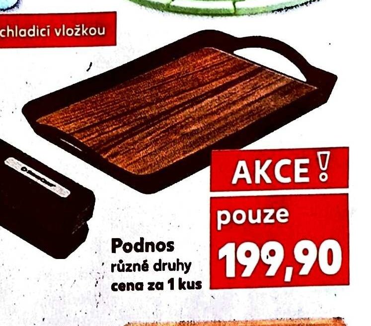 Podnos bambusové různé druhy