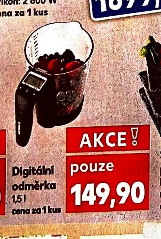 Digitální odměrka