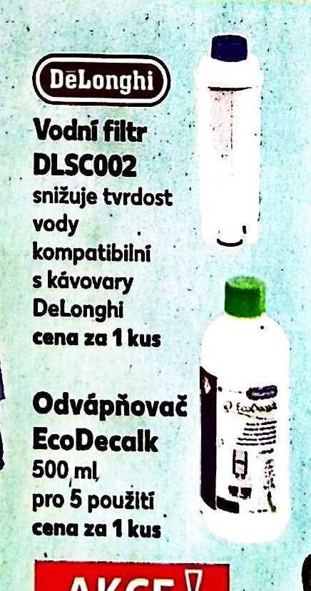 DeLonghi Vodní filtr DLSC002