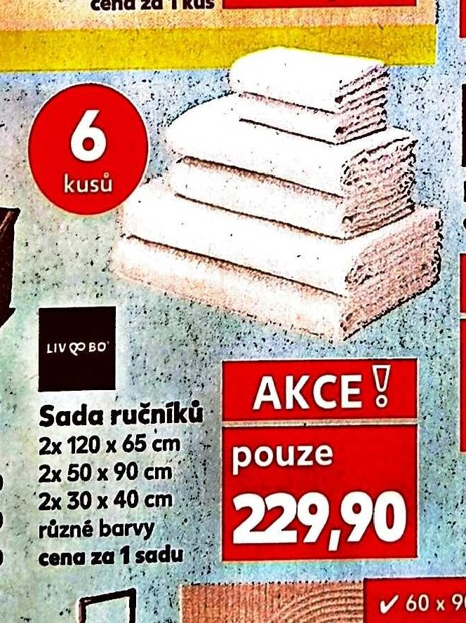 Sada ručníků