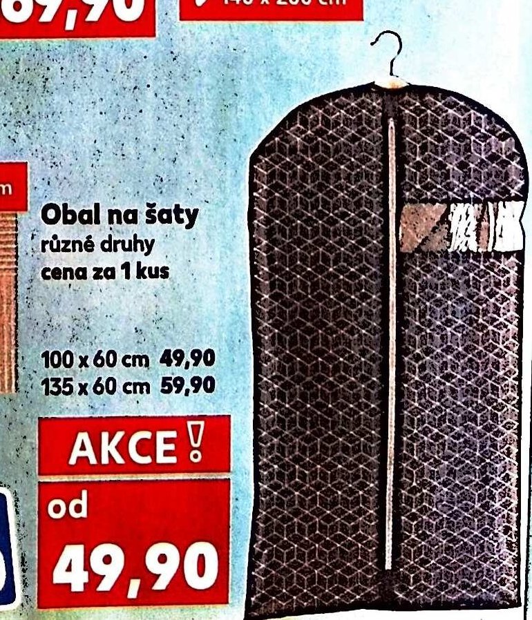 Obal na šaty