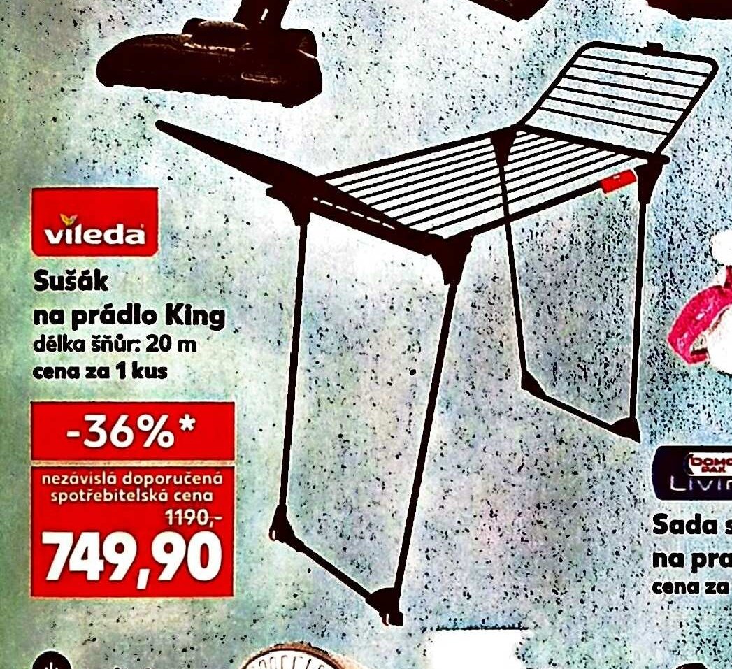 Vileda Sušák na prádlo King