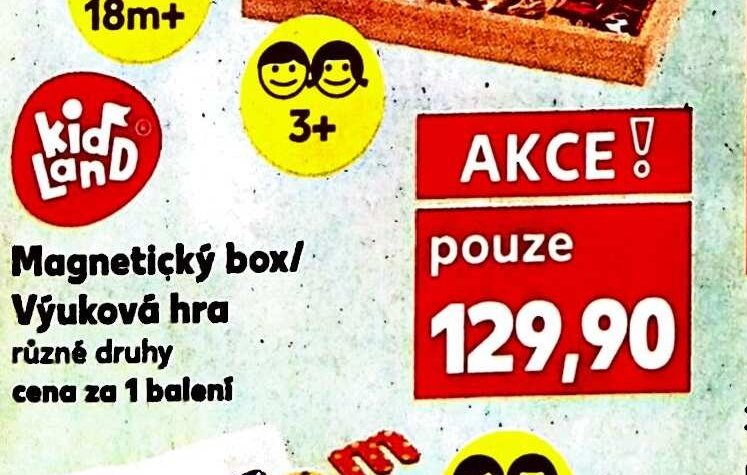 Magnetický box / Výuková hra