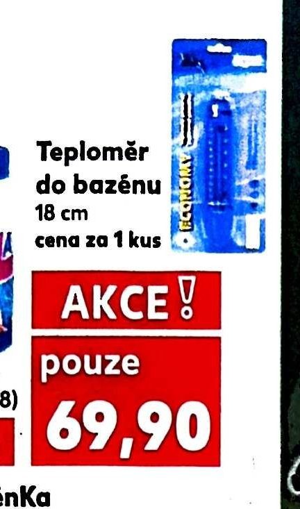 Teploměr do bazénu