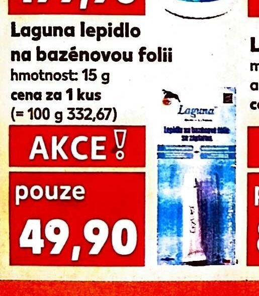 Laguna lepidlo na bazénovou folii