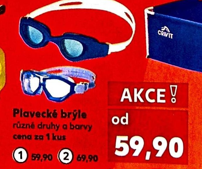 Plavecké brýle