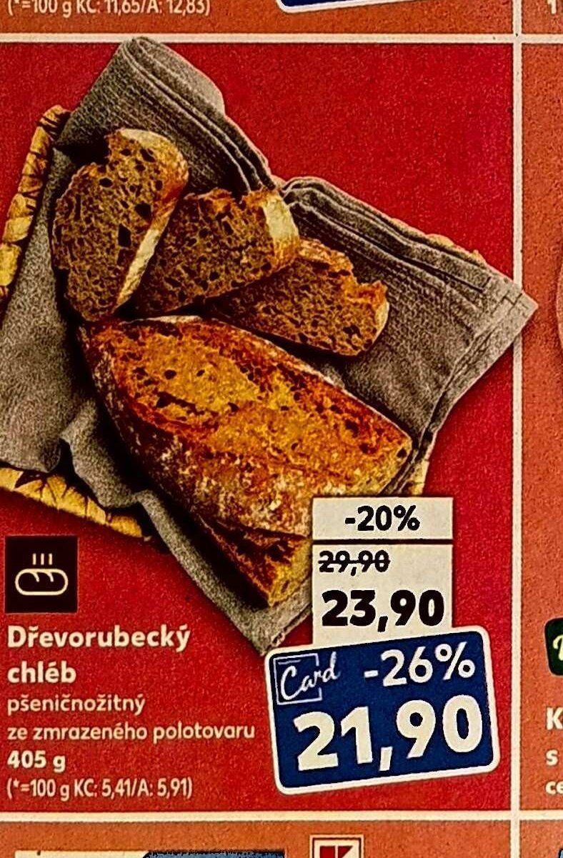 Dřevorubecký chléb