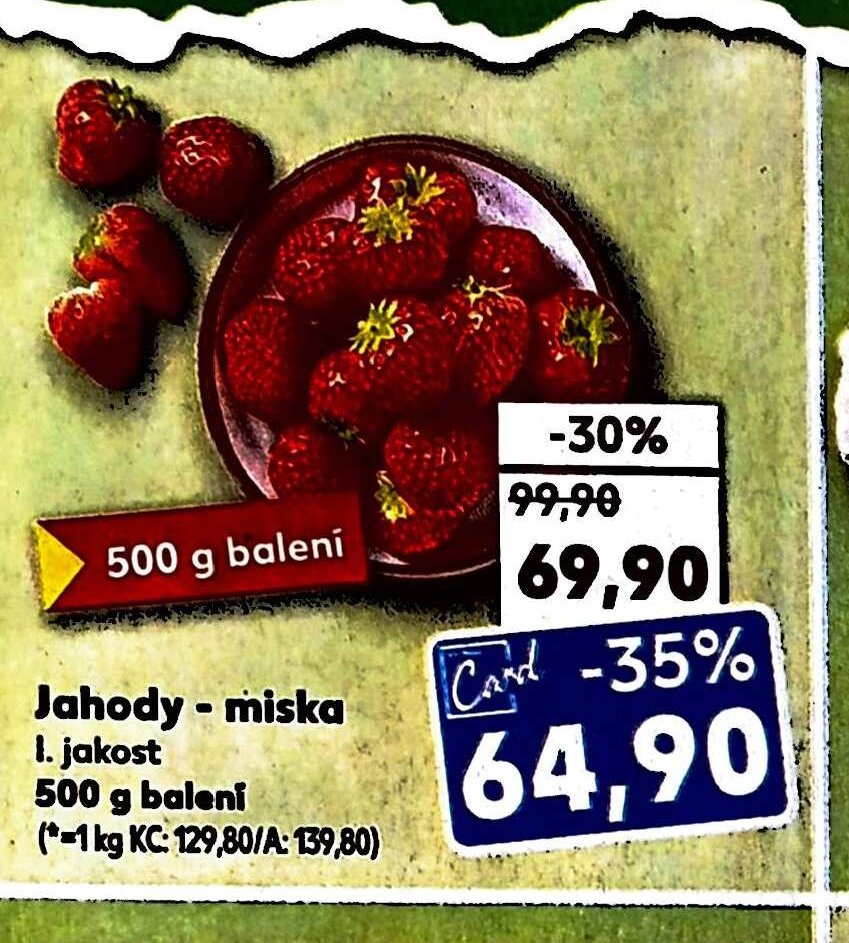 Jahody - miska