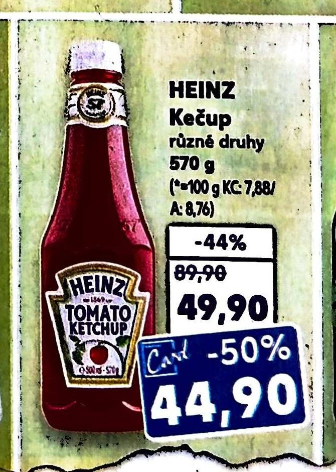 HEINZ Kečup