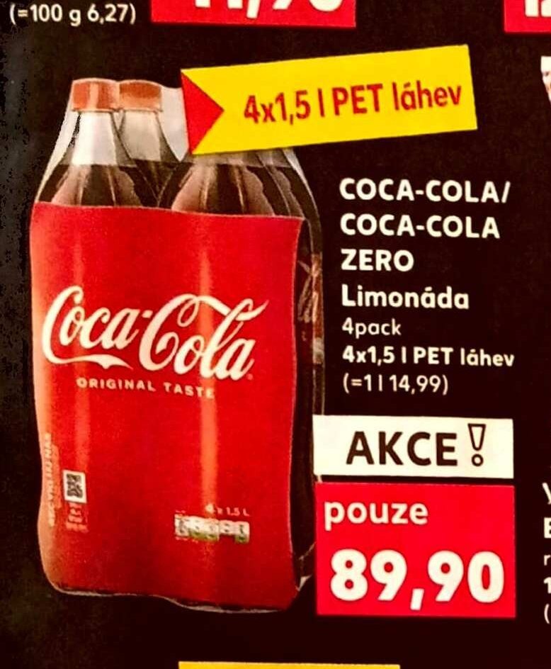 COCA-COLA/COCA-COLA ZERO Limonáda