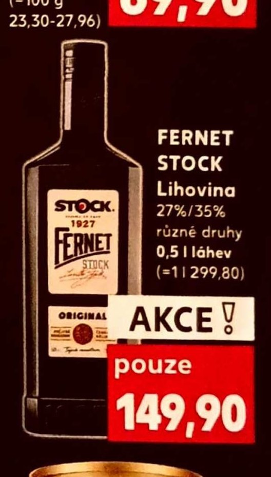 FERNET STOCK Lihovina