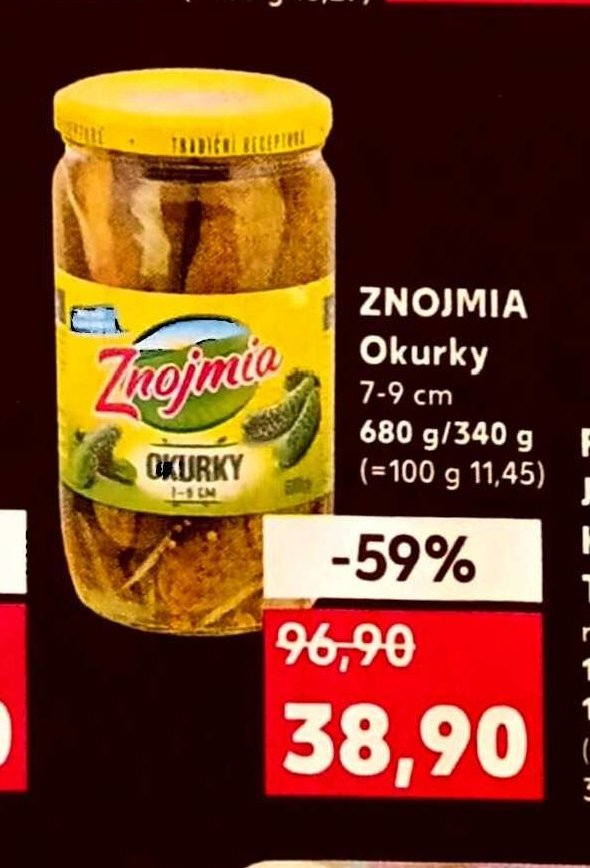 ZNOJMIA Okurky