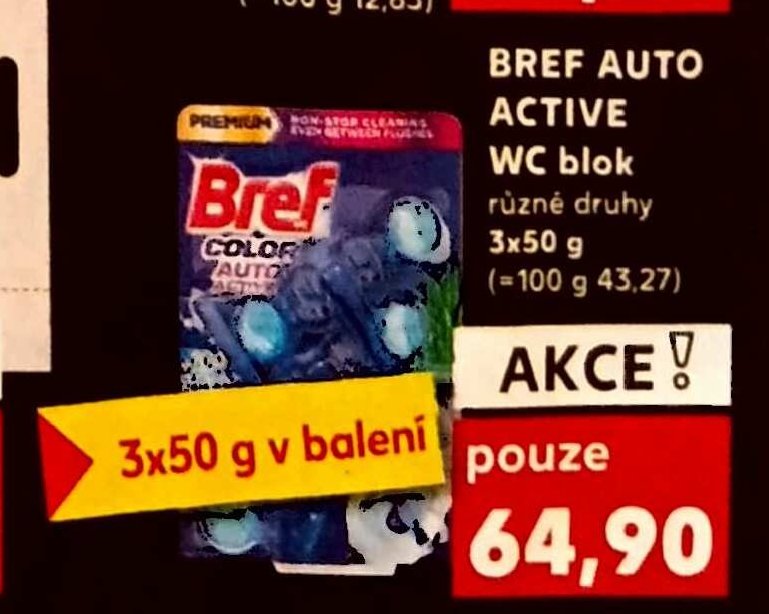 BREF AUTO ACTIVE WC blok