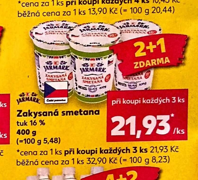 Jarmark Zakysaná smetana