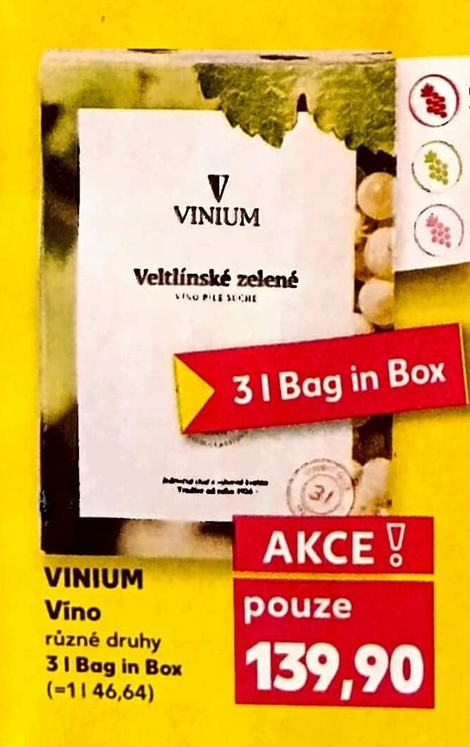 Vinium Veltlínské zelené