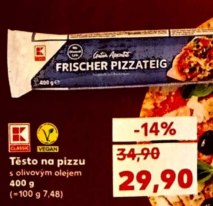 Těsto na pizzu