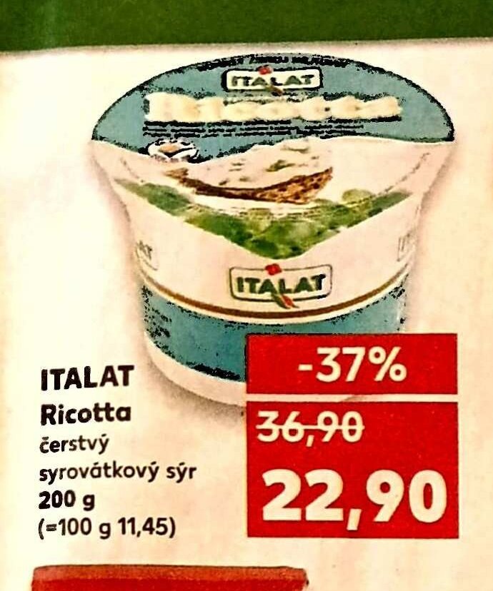 ITALAT Ricotta 200 g