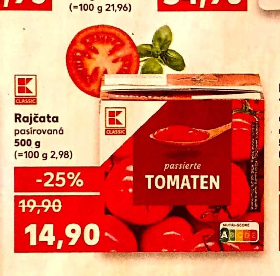 Classic Rajčata pasírovaná
