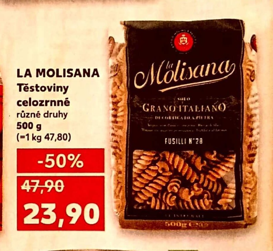 La Molisana Těstoviny celozrnné