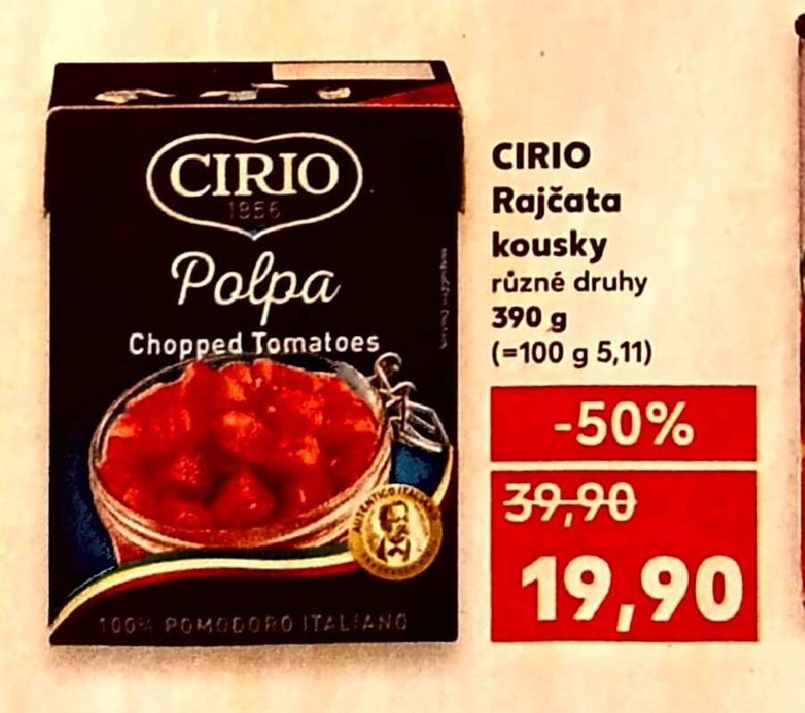 Cirio Rajčata kousky