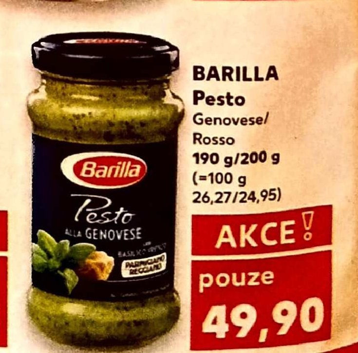 Barilla Pesto Genovese/Rosso