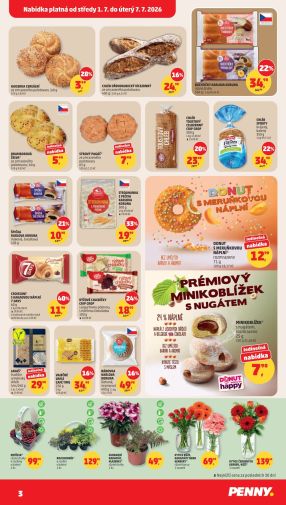 akční leták Penny Market 1.7.2026-7.7.2026