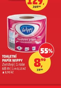 TOALETNÍ PAPÍR WIPPY