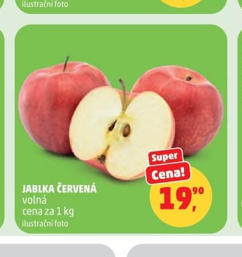 Jablka červená