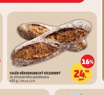 CHLÉB DŘEVORUBECKÝ VÍCEZRNNÝ