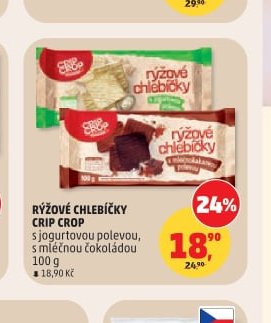 RÝŽOVÉ CHLEBÍČKY CRIP CROP