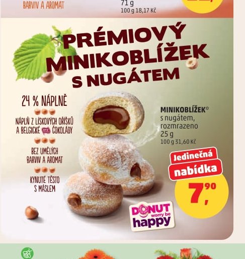 MINIKOBLÍŽEK S NUGÁTEM