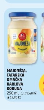 MAJONÉZA KARLOVA KORUNA