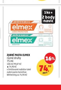 Zubní pasta Elmex