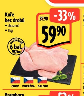 Kuře bez drobů