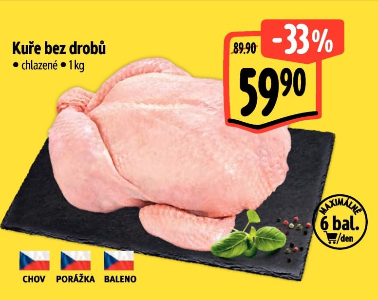 Kuře bez drobů