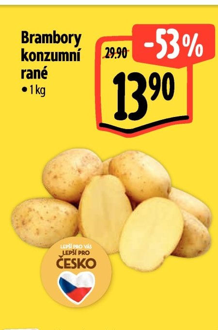 Brambory konzumní 1 kg