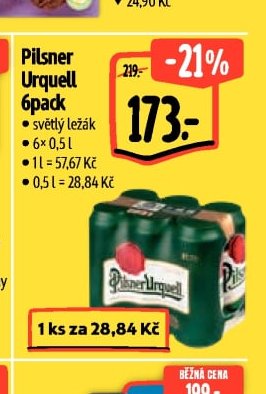 Pilsner Urquell 6pack