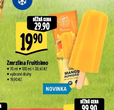 Zmrzlina Fruitisimo