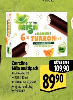 Zmrzlina Míša multipack