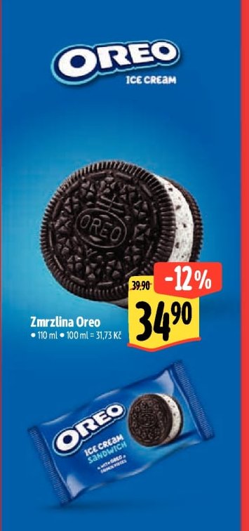 Zmrzlina Oreo