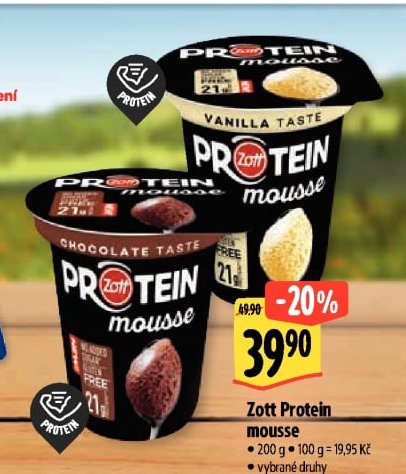Zott Protein mousse