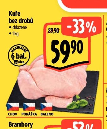 Kuře bez drobů