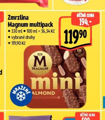Zmrzlina Magnum multipack