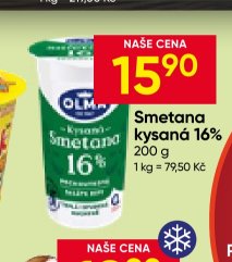 Smetana kysaná 16% 200 g