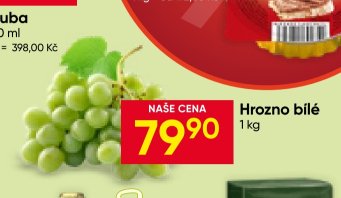 Hrozno bílé 1 kg