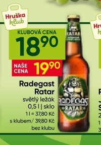 Radegast Ratar 0,5 l