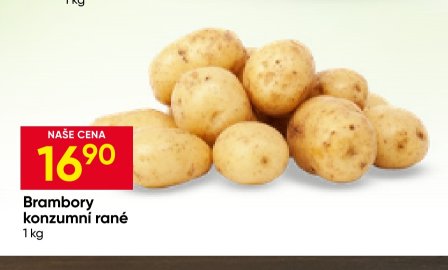 Brambory konzumní rané