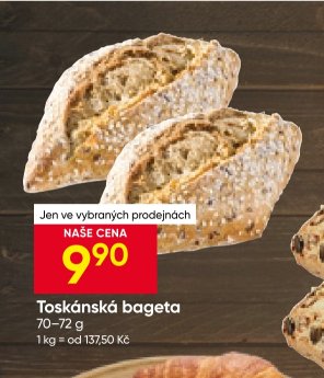Toskánská bageta