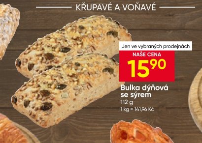 Bulka dýňová se sýrem